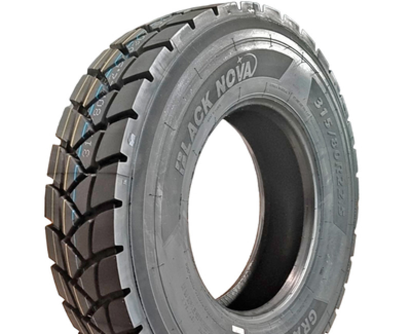 315/80 R22.5 Black Nova Gravel G6 157/154K Кар'єрна вантажна шина