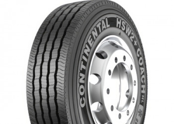 315/80R22.5 Continental HSW2+ Coach 156/150L Рульова шина