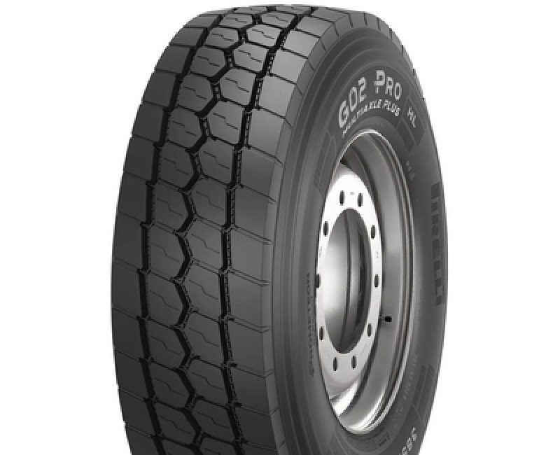 385/65 R22.5 Pirelli G02 PRO MULTIAXLE PLUS 164K Універсальна вантажна шина
