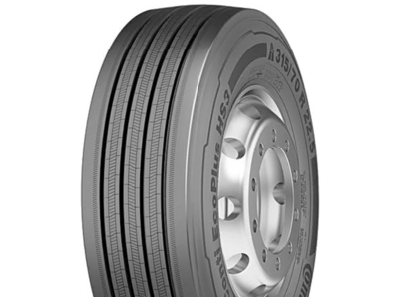 315/70R22.5 Continental Conti EcoPlus HS3 156/150L Рульова шина