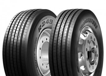 315/80R22.5 Bridgestone R249 Ecopia 156/154M Рульова вантажна шина